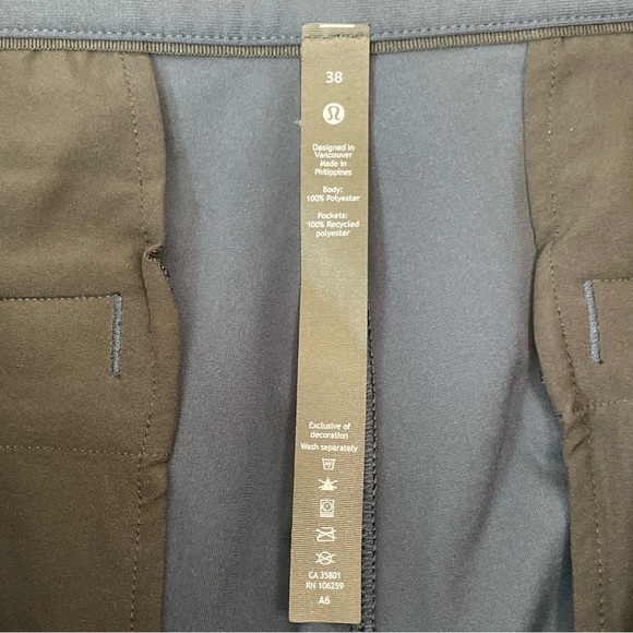 Lululemon Men’s 2021 Commission Relaxed Fit Short 11" *Warpstreme in Size 38 - Picture 12 of 15